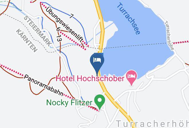 Feldkirchen - Hotel Panorama Turracher Hohe Maps