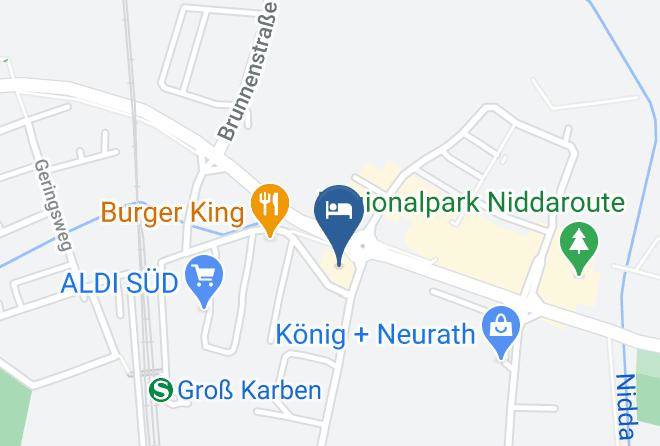 Wetteraukreis - Hotel Panorama Karben Maps