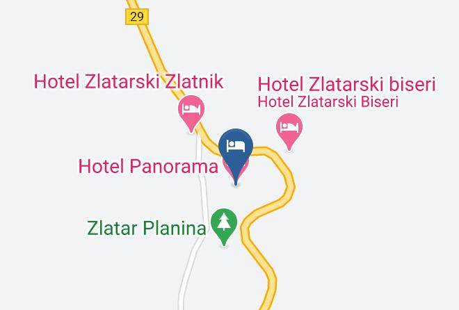 Zlatiborski - Hotel Panorama Maps