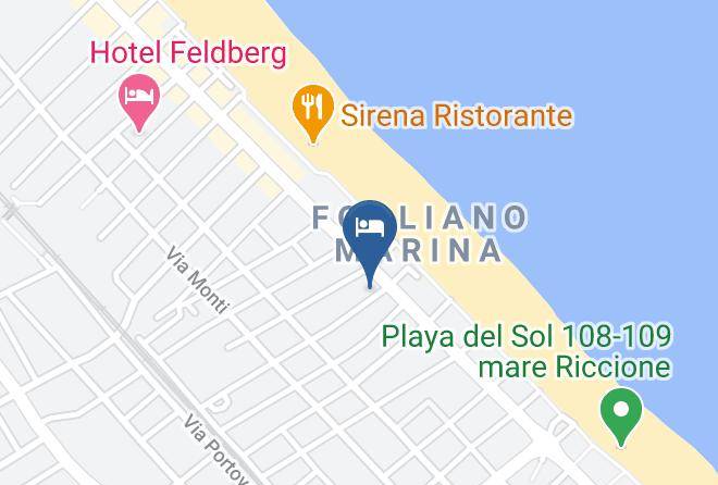 Rimini - Hotel Panoramic Maps
