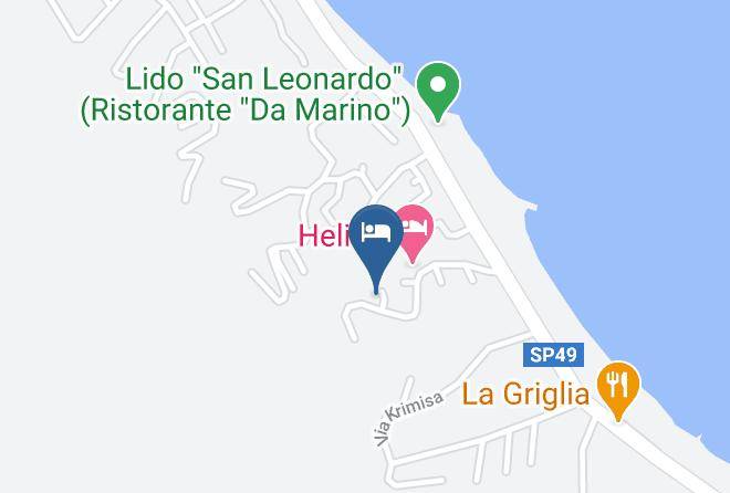 Crotone - Hotel Panoramic Maps