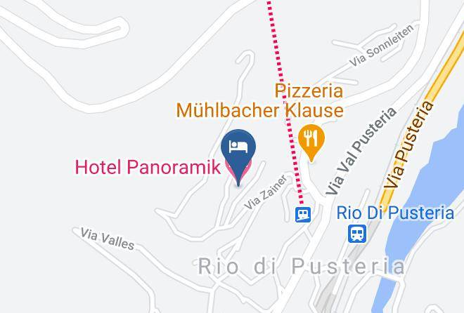Bolzano - Hotel Panoramik Maps
