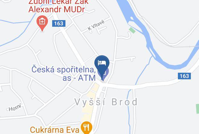 Cesky Krumlov - Hotel Pansky Dum 1 Sro Maps