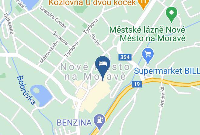 Zdar Nad Sazavou - Hotel Pansky Dum Maps