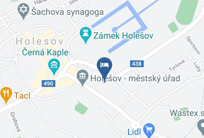 Kromeriz - Hotel Pansky Pivovar Maps