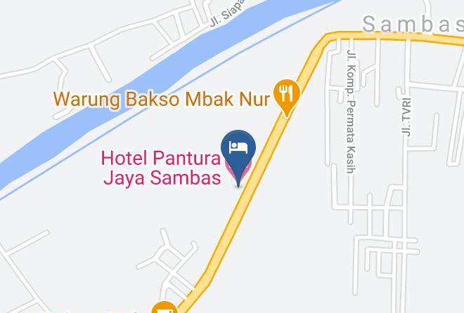 Sambas Regency - Hotel Pantura Jaya Sambas Maps