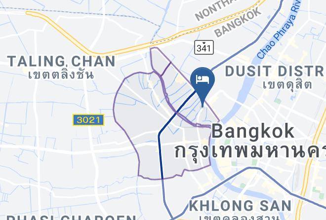 Bangkok Noi District - Hotel Papa Bangkok Siriraj Maps