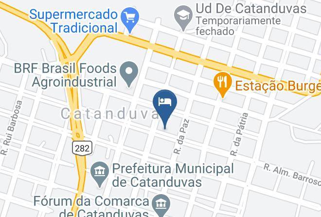 Catanduvas - Hotel Papaya Maps