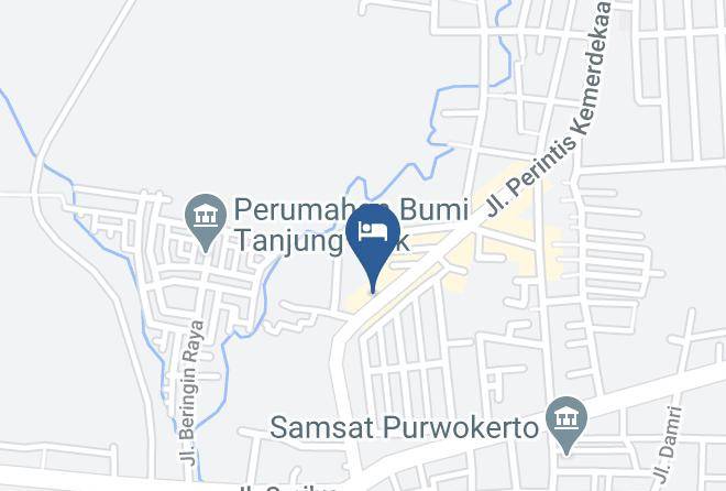 Banyumas Regency - Hotel Papillon Purwokerto Maps