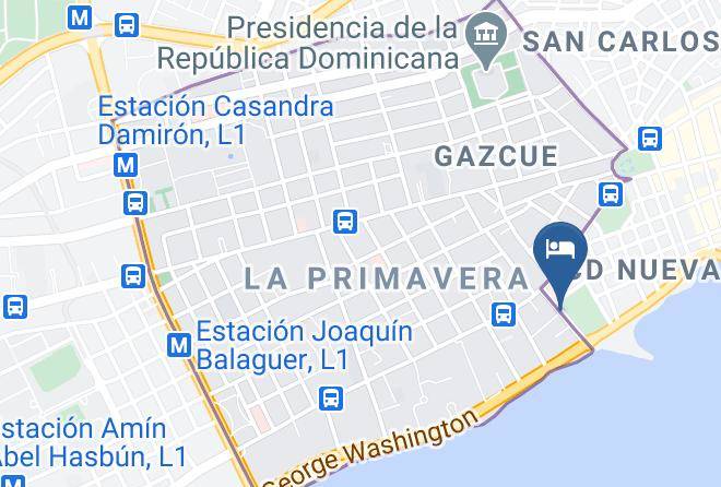 Santo Domingo De Guzman - Hotel Papo's Maps