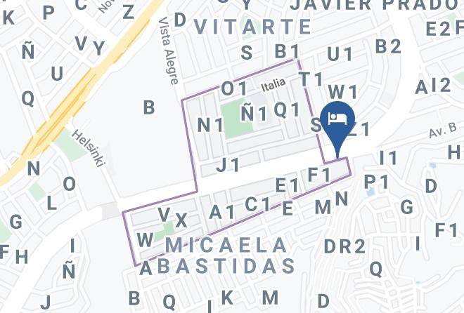 Ate - Hotel Paquenito Los Portales Maps