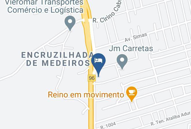 Barra Velha - Hotel Parada Oceano Maps