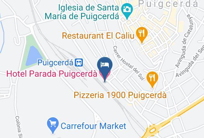 Girona - Hotel Parada Puigcerda Maps