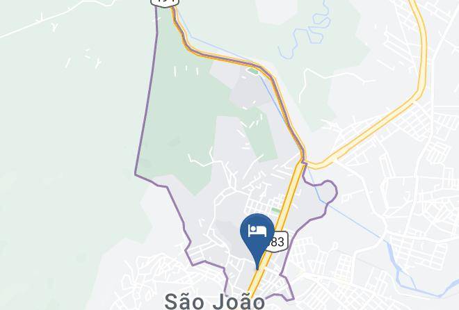Sao Joao Del Rei - Hotel Parada Real Maps