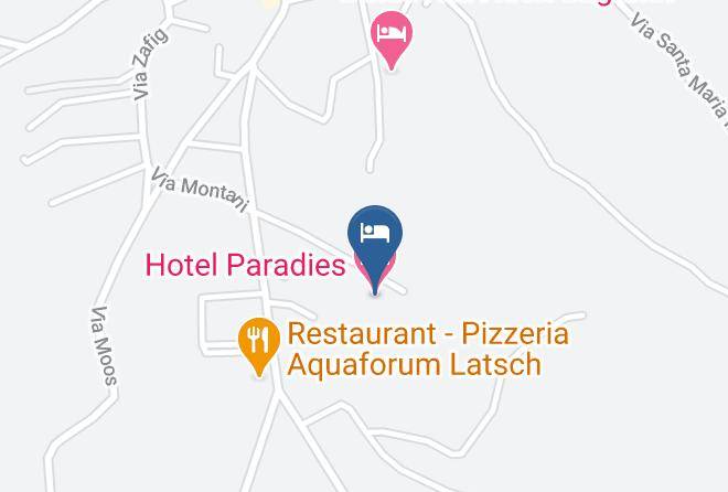 Bolzano - Hotel Paradies Maps