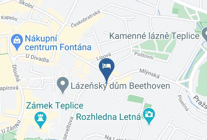 Teplitz - Hotel Paradies Maps