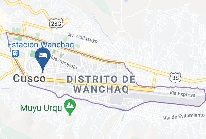 Wanchaq - Hotel Paradis Cusco Maps
