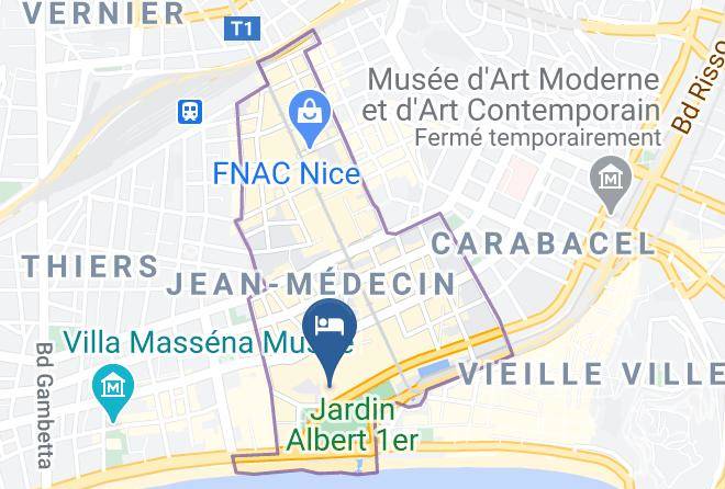 Maritime Alps - Hotel Paradis Maps
