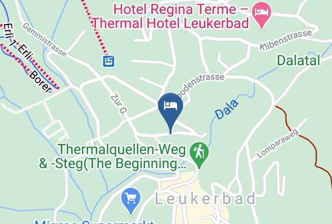 Leuk - Hotel Paradis Maps