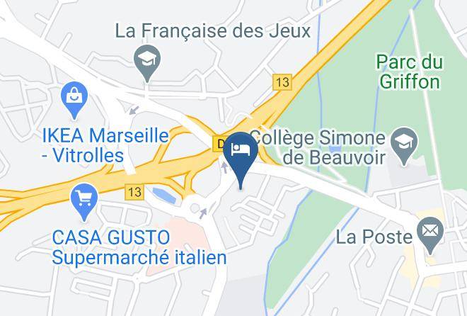 Bouches Du Rhone - Hotel Paradise Maps