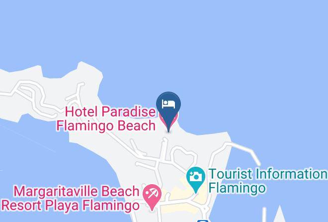 Santa Cruz - Hotel Paradise Flamingo Beach Maps