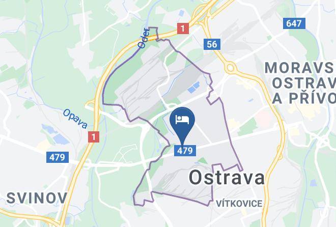 Ostrava - Hotel Paradise Maps