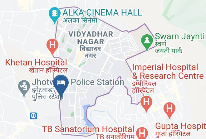Jaipur - Hotel Paradise Jaipur Maps