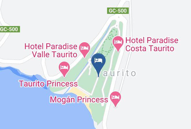 Las Palmas - Hotel Paradise Lago Taurito Maps