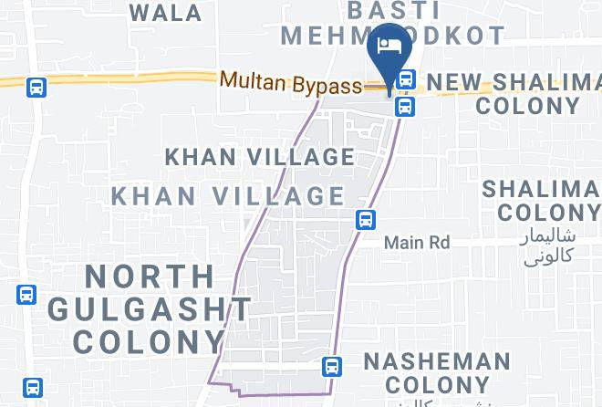 Islamabad - Hotel Paradise Plus Maps