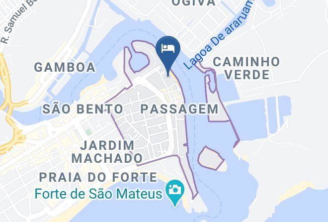 Cabo Frio - Hotel Paradiso Del Sol Maps