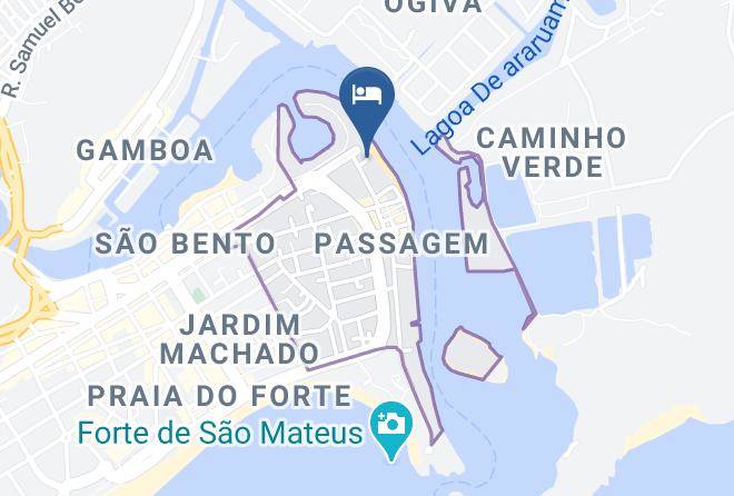 Cabo Frio - Hotel Premium Recanto Da Passagem Maps