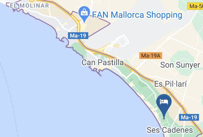 Baleares - Hotel Paradiso Garden Maps