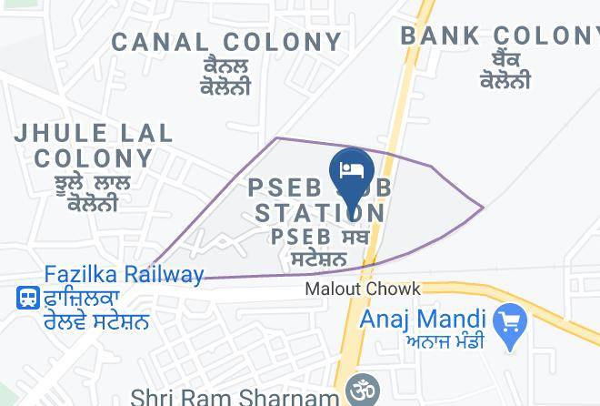 Fazilka - Hotel Paradiso Maps