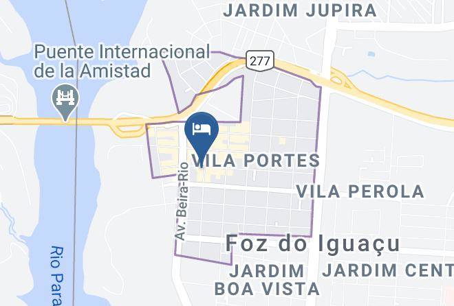 Foz Do Iguacu - Hotel Paradizzo Maps