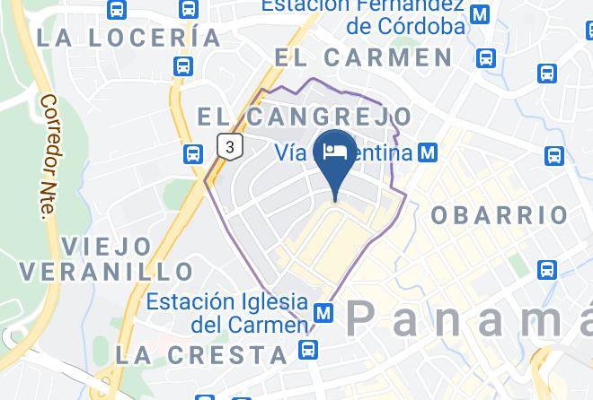 Bella Vista - Hotel Parador Maps