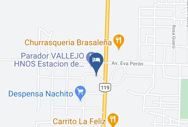 Curuzu Cuatia - Hotel Parador Curuzu Pora Maps