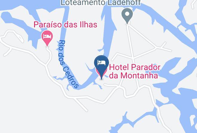 Rio Dos Cedros - Hotel Parador Da Montanha Maps