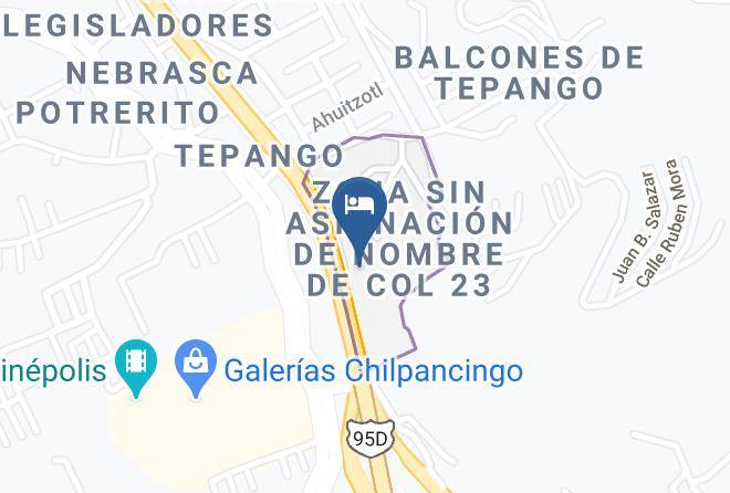 Chilpancingo De Los Bravo - Hotel Parador Del Marques Maps