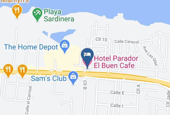 Hatillo - Hotel Parador El Buen Cafe Maps