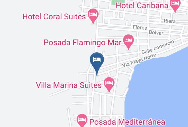 Monsenor Iturriza - Hotel Parador Manaure Maps