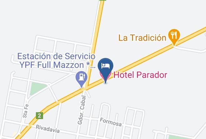 San Justo - Hotel Parador Maps