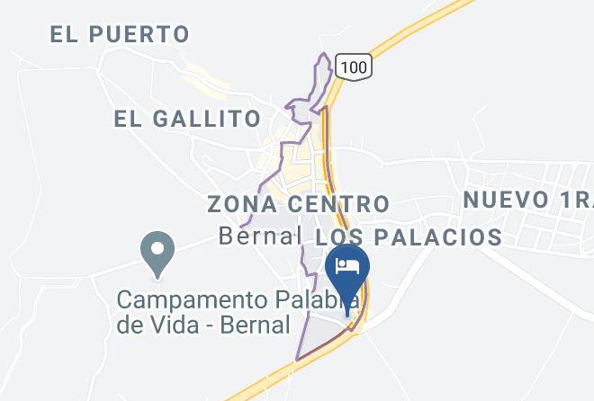 Ezequiel Montes Municipality - Hotel Parador Vernal Maps