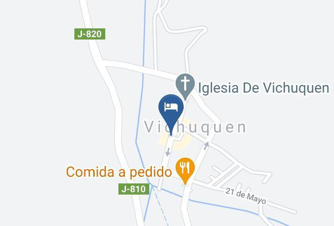 Curico Province - Hotel Parador Vichuquen Maps