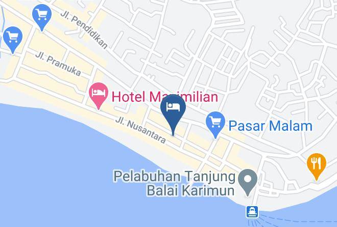 Karimun Regency - Hotel Paragon Maps
