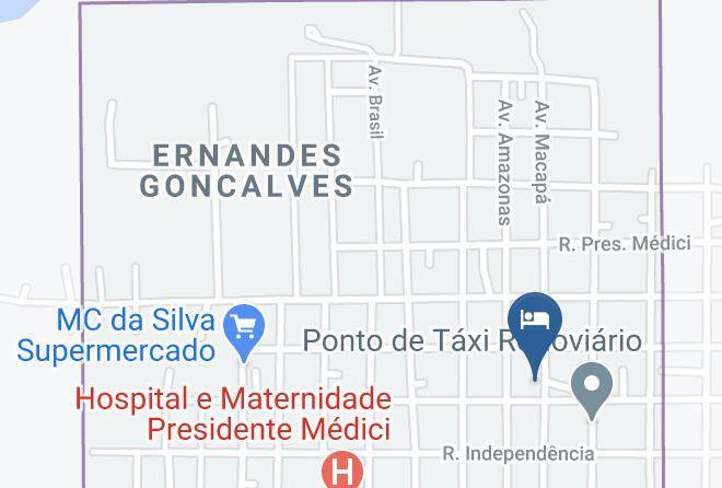 Presidente Medici - Hotel Paraiba Maps