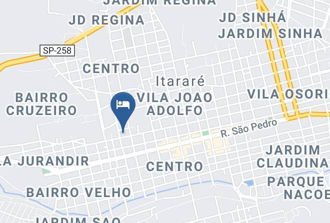Itarare - Hotel Paraiso 2 Maps