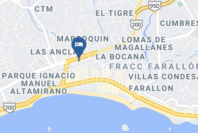 Acapulco De Juarez - Hotel Paraiso Acapulco Maps