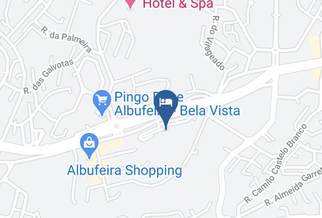 Albufeira - Hotel Paraiso Albufeira Maps