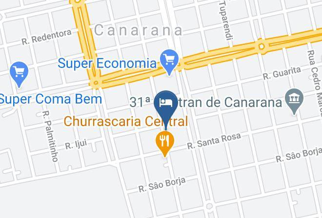 Canarana - Hotel Paraiso Maps