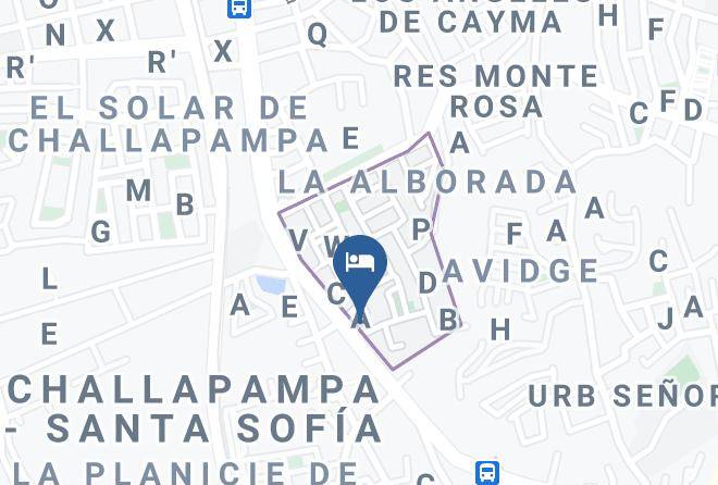 Hotel Paraiso Map